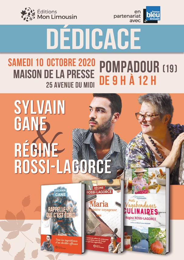 Lire la suite à propos de l’article Les dédicaces de la semaine / 8 au 11 octobre 2020