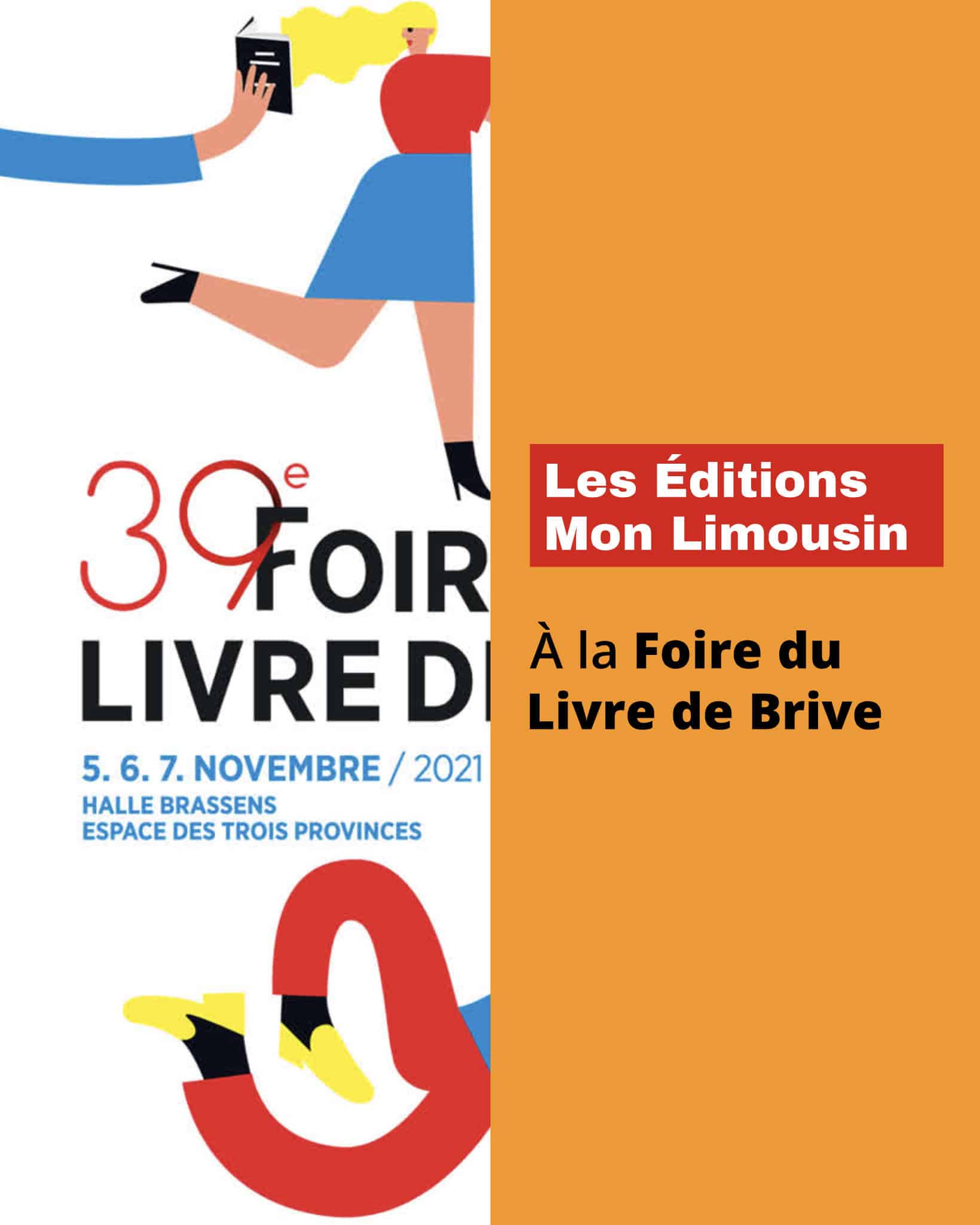 Lire la suite à propos de l’article Foire du Livre de Brive 2021