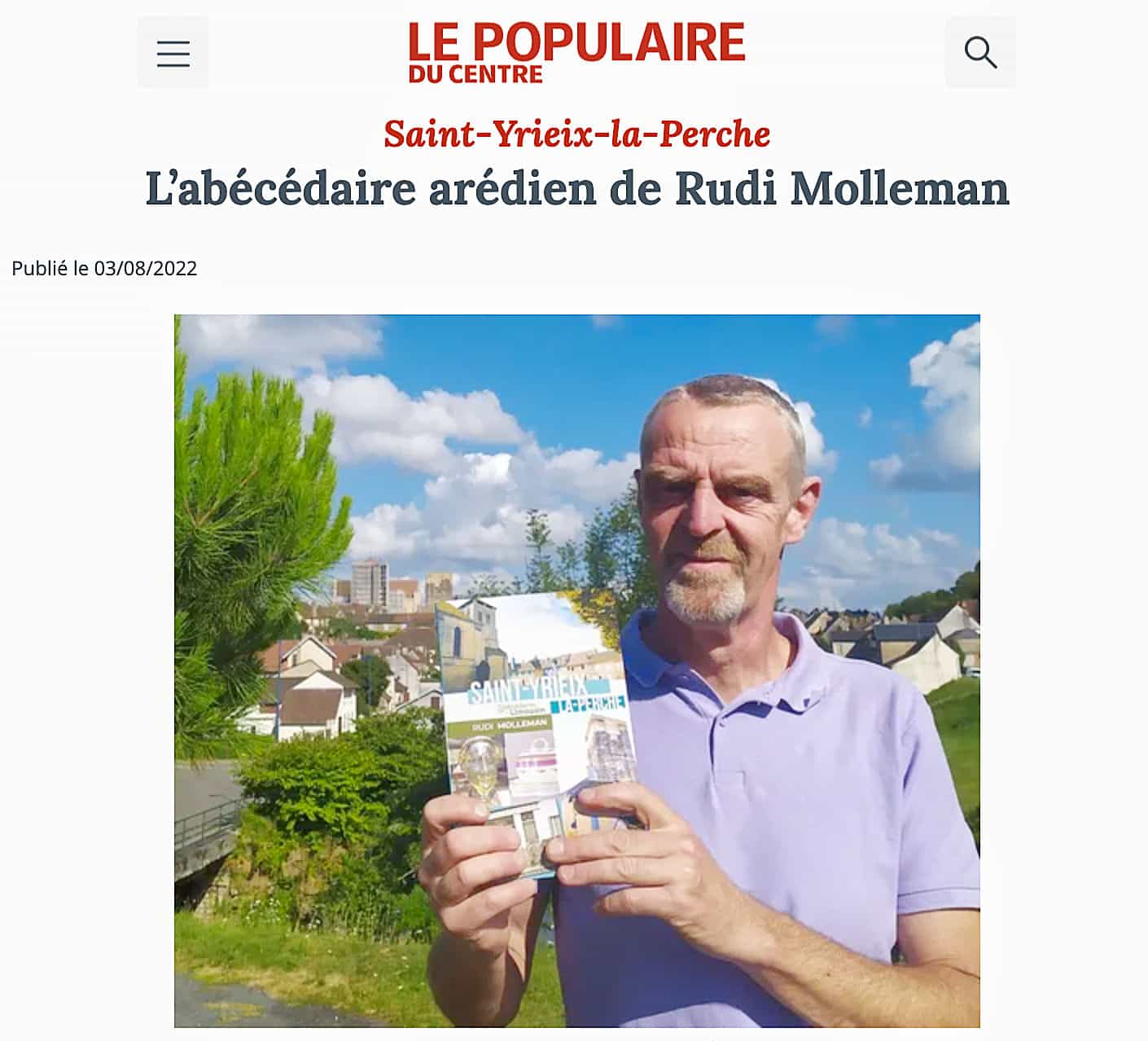 You are currently viewing Rudi Molleman dans la presse