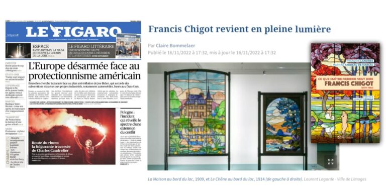 Lire la suite à propos de l’article Francis Chigot dans Le Figaro