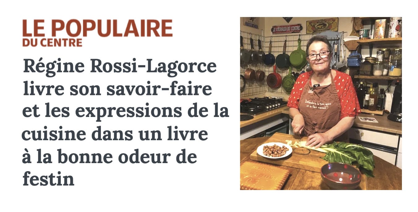 Lire la suite à propos de l’article Régine Rossi-Lagorce livre son savoir-faire