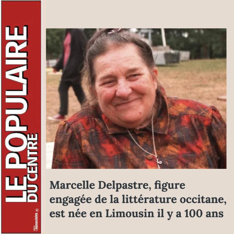 Lire la suite à propos de l’article Centenaire Marcelle Delpastre